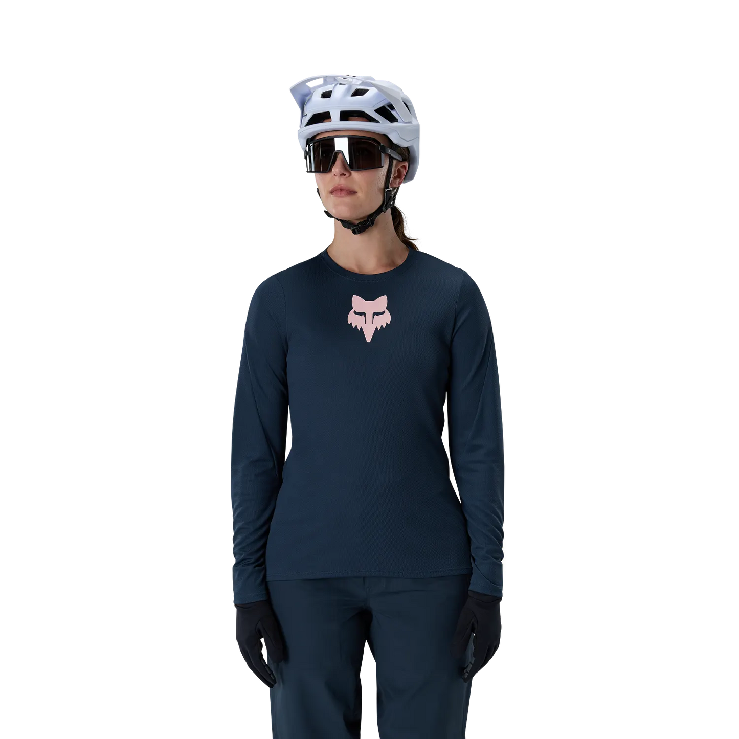 Dámský dres FOX RANGER FOX HEAD s dlouhým rukávem modrý