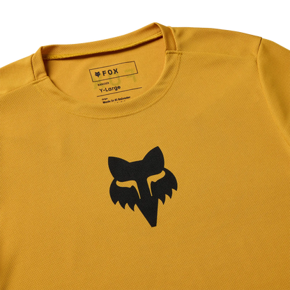FOX RANGER HEAD Junior Short Sleeve Jersey Bronze