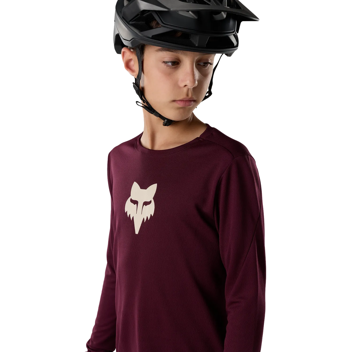 Dres FOX RANGER FOX HEAD Junior Dlouhý Rukáv Bordó