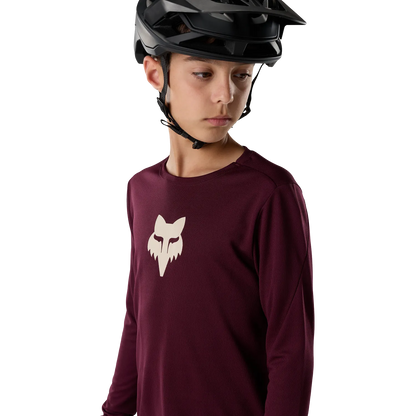 Dres FOX RANGER FOX HEAD Junior Dolgi Rokavi Bordo