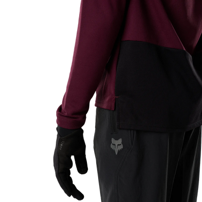 Dres FOX RANGER FOX HEAD Junior Dolgi Rokavi Bordo