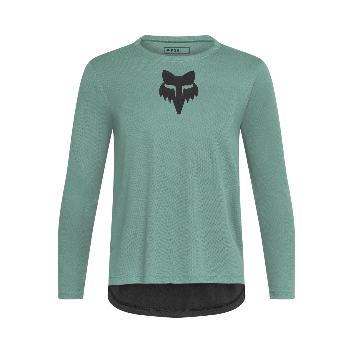 Juniorský dres FOX RANGER FOUNDRY s dlouhým rukávem šalvějově zelený