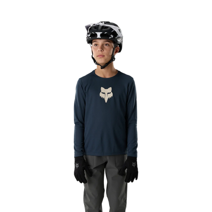 FOX RANGER FOX HEAD Junior Long Sleeve Jersey Galaxy Blue