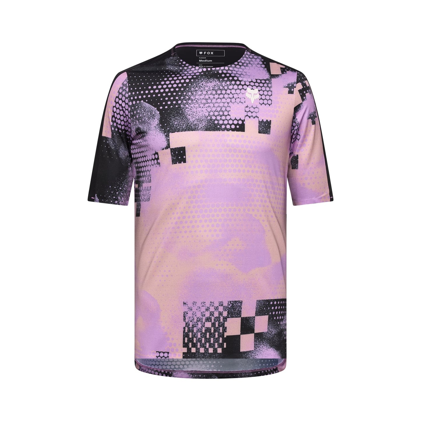 Maillot FOX FLEXAIR ASCENT PULSE Manches Courtes Noir/Rose