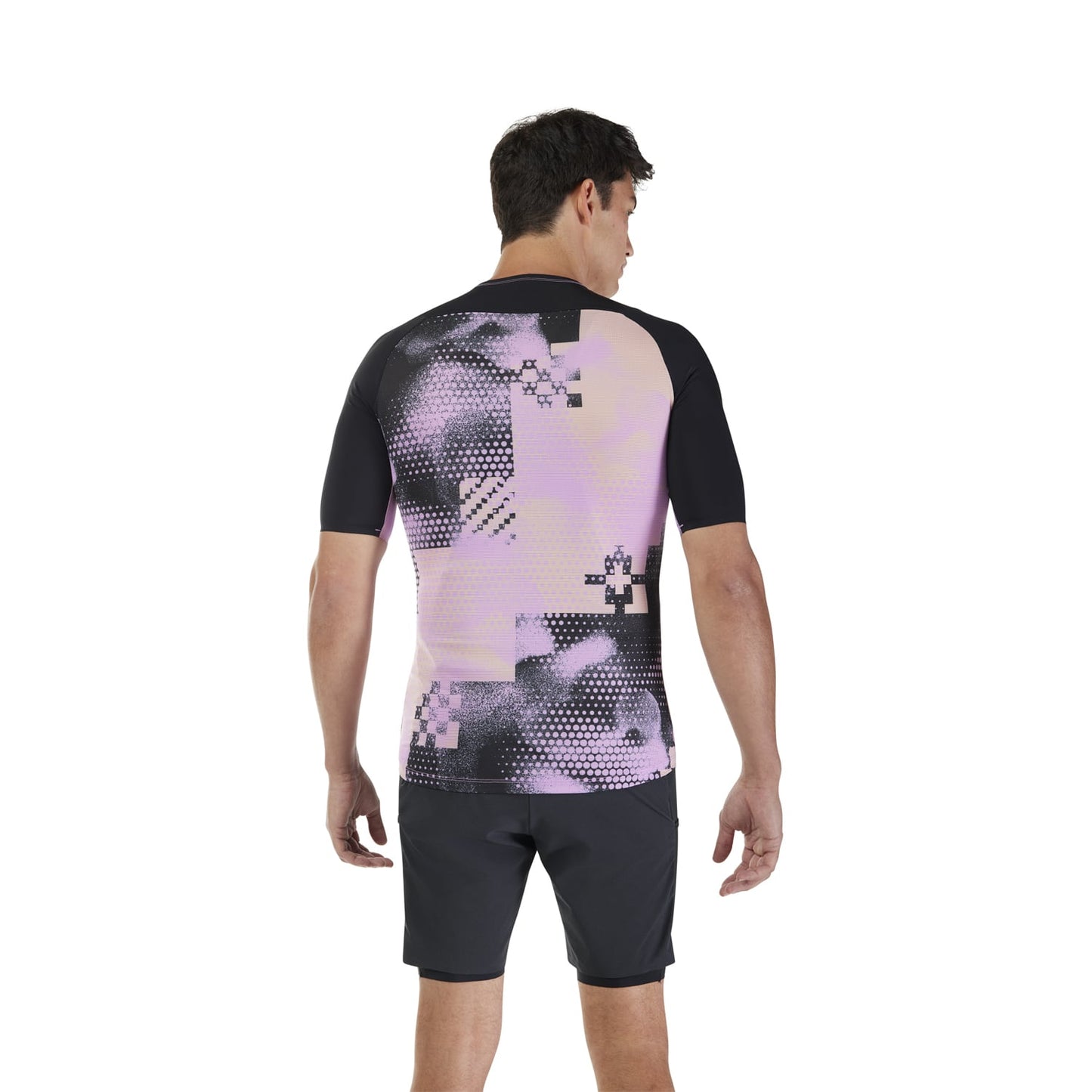 Maillot FOX FLEXAIR ASCENT PULSE Manches Courtes Noir/Rose