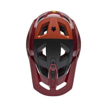 FOX SPEEDFRAME RS MIPS PARANOID MTB Helmet Burgundy/Black