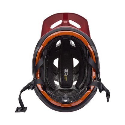 FOX SPEEDFRAME RS MIPS PARANOID MTB Helmet Burgundy/Black