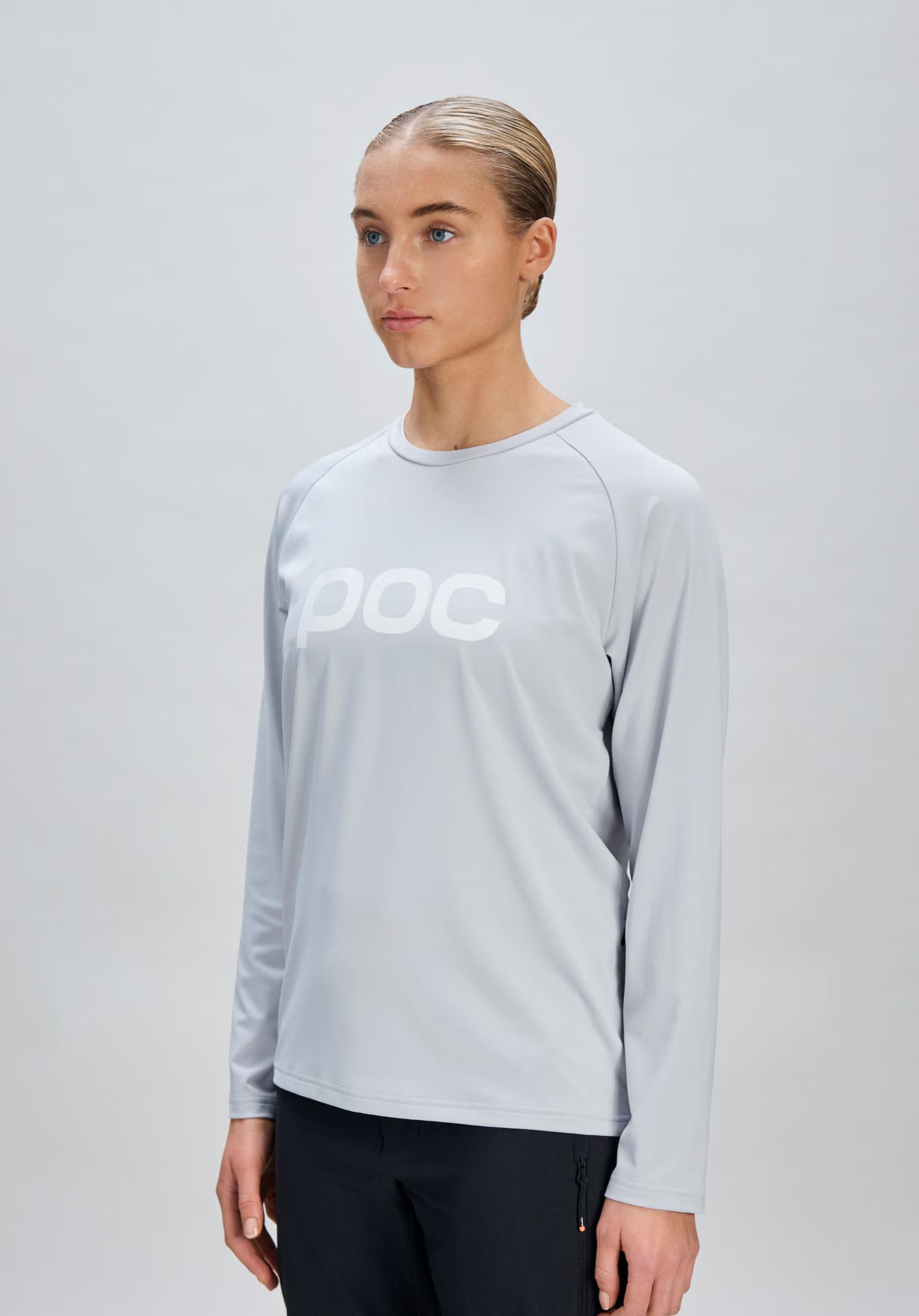 POC REFORM ENDURO Trikot Langarm Damen Hellgrau