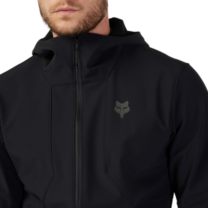 FOX RANGER FIRE HOODIE -takki musta