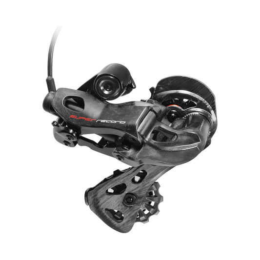 CAMPAGNOLO SUPER RECORD EPS 12-speed rear derailleur – product on a white background