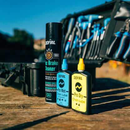 Lubrificante para Corrente ZEFAL PRO WET LUBE - Todas as Condições (120 ml)