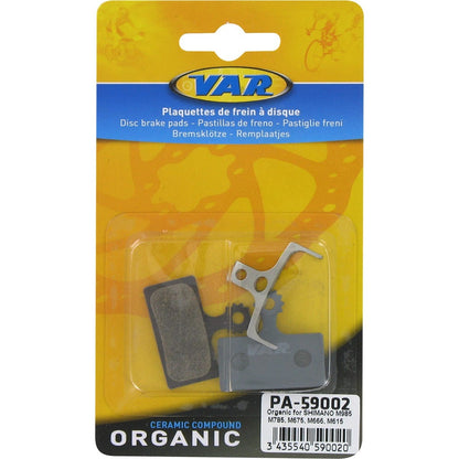 Organiczne klocki hamulcowe VAR Shimano M985 / M785 / M675 / M666 / M615