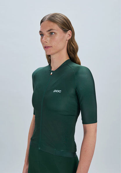 Maglia POC PRISTINE Donna Maniche Corte Verde