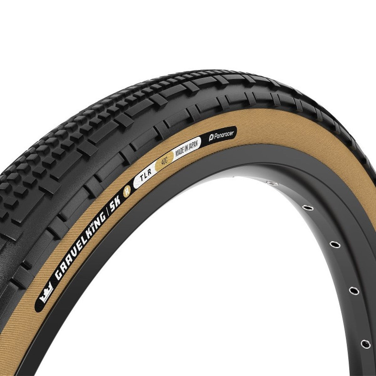 PANARACER GRAVELKING SK R TLC 700x40c Tubeless Ready Beige dæk