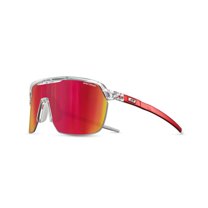 Okulary JULBO FREQUENCY Kryształ/Czerwień Spectron 3CF Smoke
