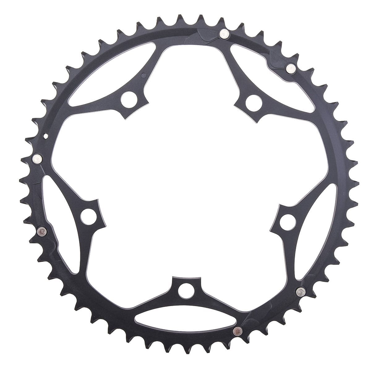Vassoio per esterni 10/11V STRONGLIGHT ALU 7075 Tipo S 130 mm nero
