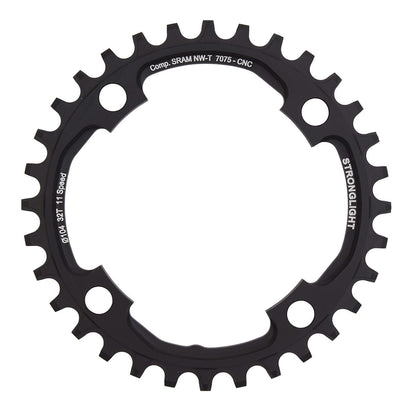 Mono Tarcza Łańcuchowa STRONGLIGHT ALU 7075 NARROW WIDE Sram X01 11V 4 Otwory 104 mm