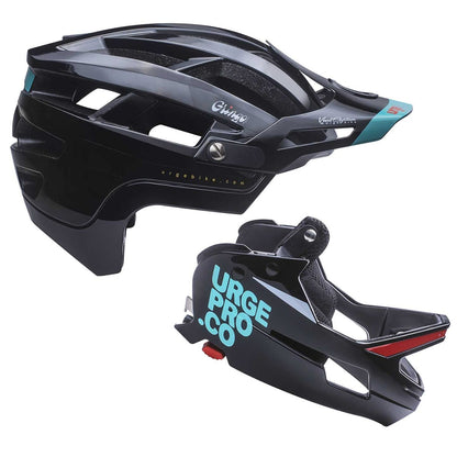 Kask MTB URGE GRINGO DE LA PAMPA Czarny