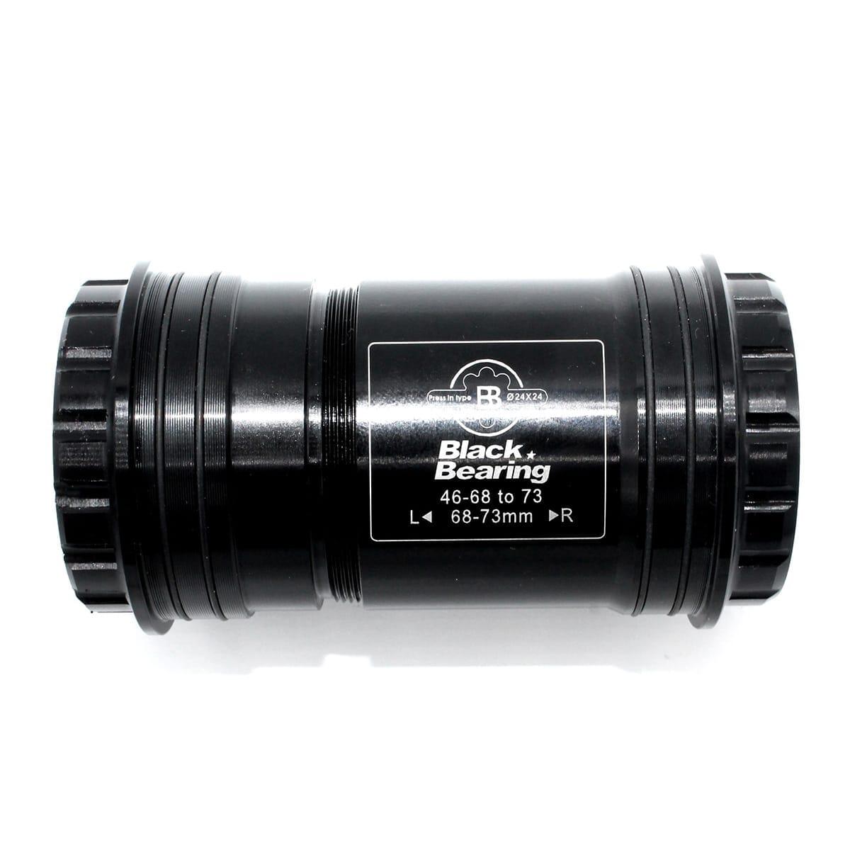 Kliková sada BLACK BEARING PF30 s 24 mm osou a ocelí GXP