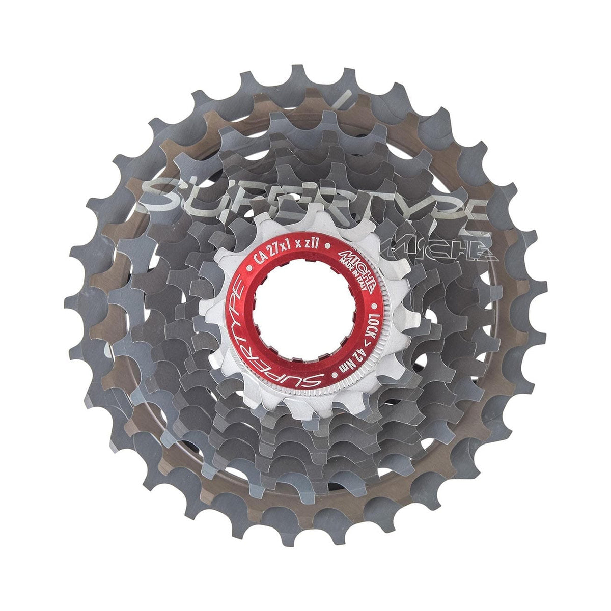 11rychlostní kazeta MICHE SUPERTYPE pro Campagnolo – hlavní fotografie na bílém pozadí