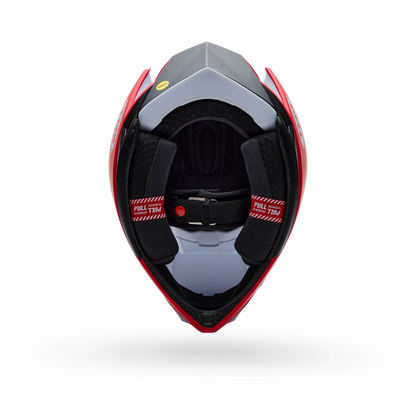 Čelada MTB BELL FULL-10 MIPS LEVEL SET Bela/Rdeča