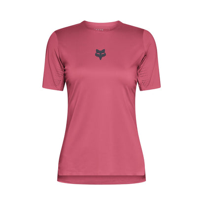 Dres FOX FLEXAIR Ženska Kratki Rokavi Berry