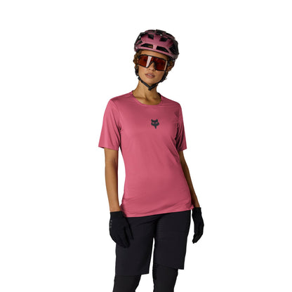 Dres FOX FLEXAIR Ženska Kratki Rokavi Berry