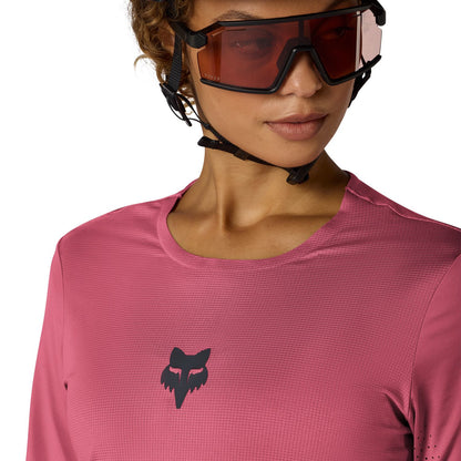 Dres FOX FLEXAIR Ženska Kratki Rokavi Berry