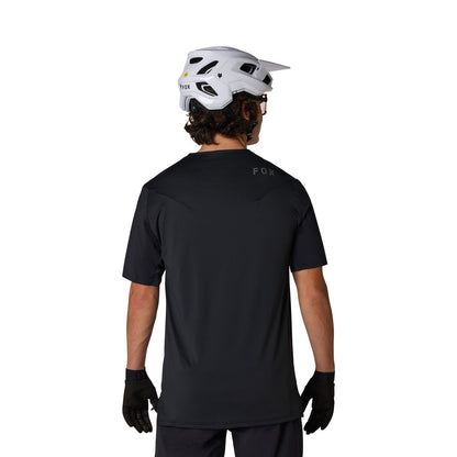 Shirt FOX FLEXAIR Korte Mouwen Zwart