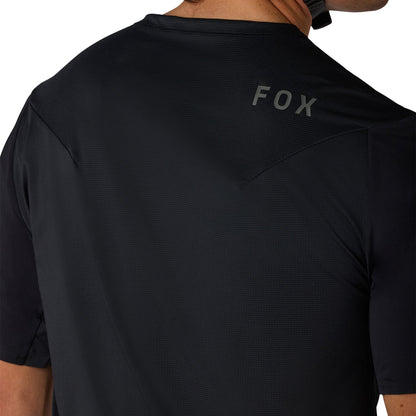 Shirt FOX FLEXAIR Korte Mouwen Zwart