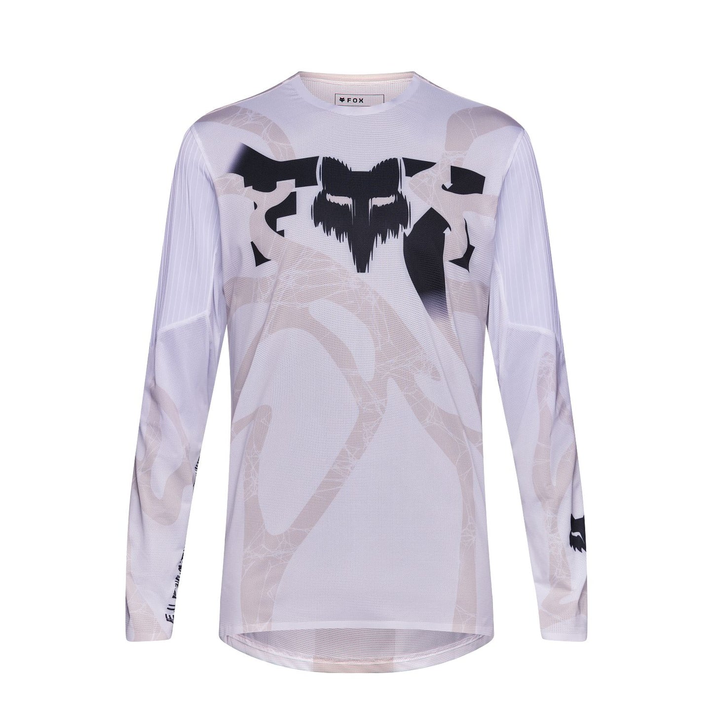 Maillot FOX FLEXAIR DIFFUSE SE Manches longues Blanc