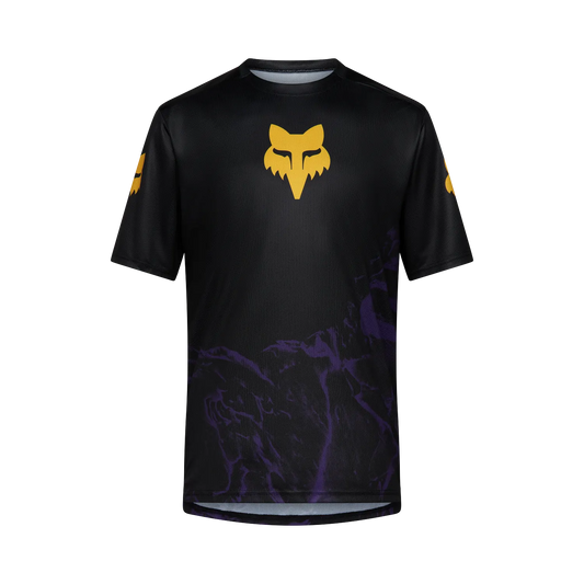 Maillot FOX RANGER IMAGE PRINT Manches Courtes Noir/Violet