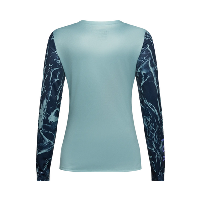 FOX RANGER IMAGE PRINT Women's Long Sleeve Jersey Blue