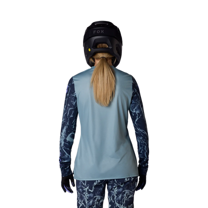 FOX RANGER IMAGE PRINT Women's Long Sleeve Jersey Blue