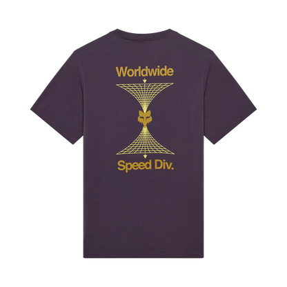 FOX IMAGE PRINT 195 ORIGINAL Short Sleeve T-Shirt Violet Plum Perfect