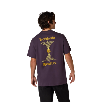 FOX IMAGE PRINT 195 ORIGINAL Short Sleeve T-Shirt Violet Plum Perfect
