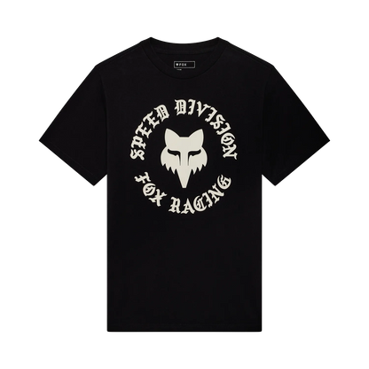FOX BADGE 195 ORIGINAL Short Sleeve T-Shirt Black
