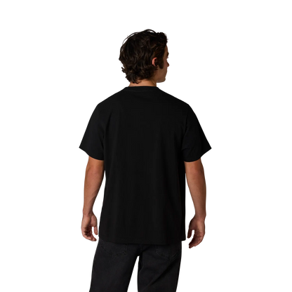 FOX BADGE 195 ORIGINAL Short Sleeve T-Shirt Black