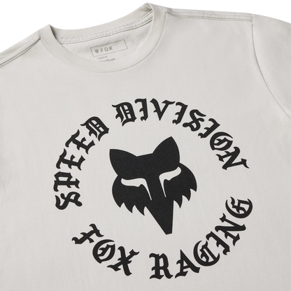 T-Krekls FOX BADGE 195 ORIGINAL Īsām Rokām Light Grey