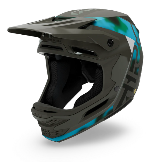 Casque VTT GIRO INSURGENT MIPS SPHERICAL Gris/Bleu