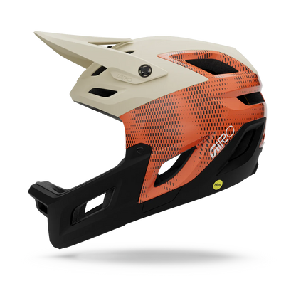 Kask MTB GIRO COALITION MIPS SPHERICAL Czarny/Beżowy/Pomarańczowy