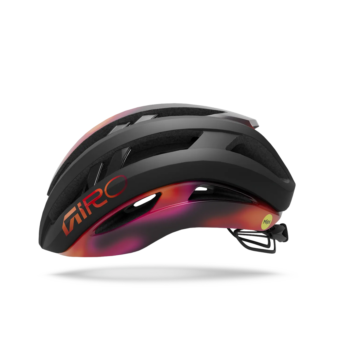 GIRO ARIES MIPS SPHERICAL Rennradhelm Schwarz/Orange