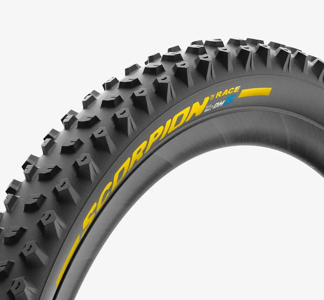 PIRELLI SCORPION RACE DH S 29x2.5 Tubeless Ready Soft Sort/Gul 3907600 dæk