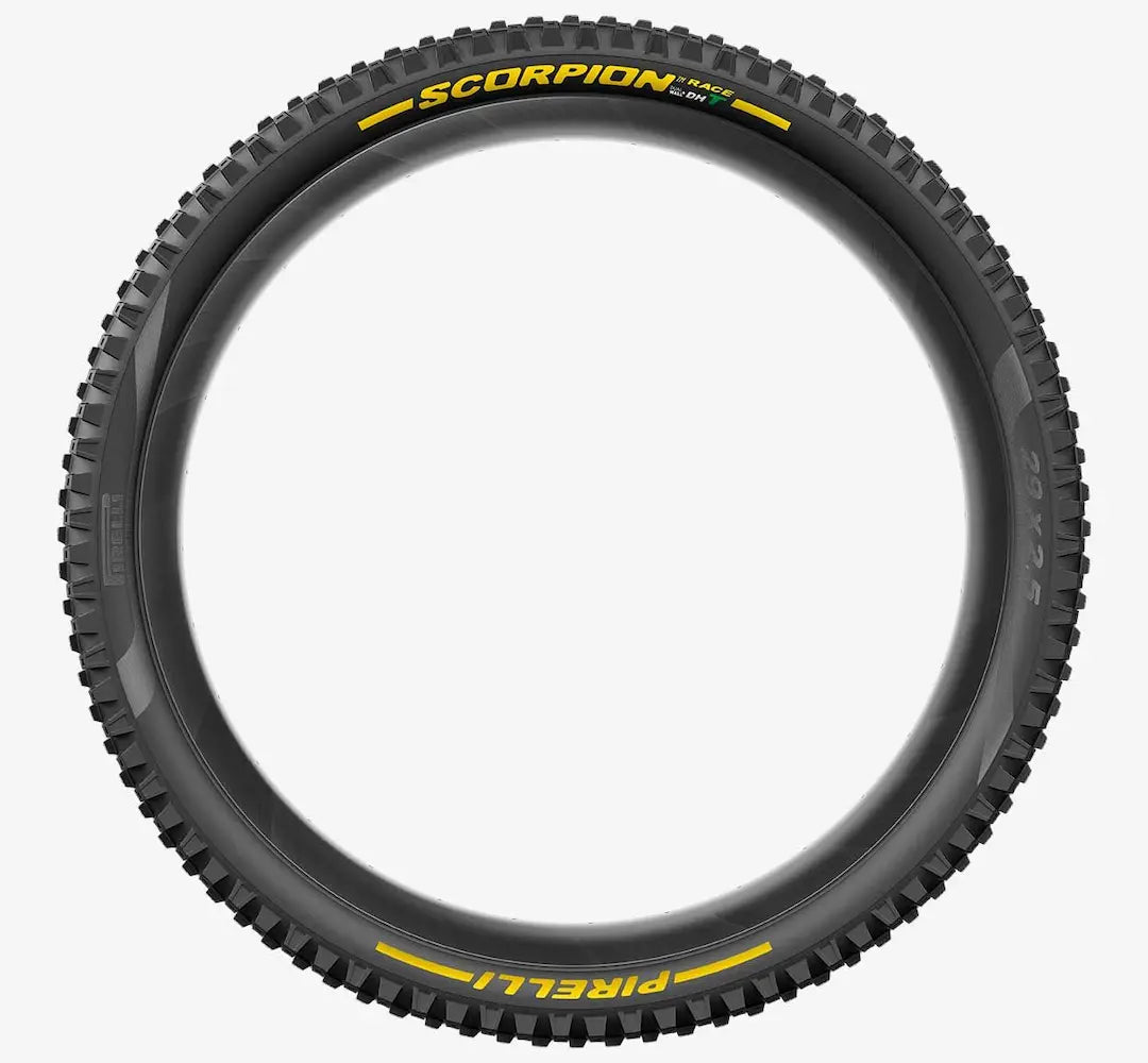 Pneumatika PIRELLI SCORPION RACE DH T 29x2.5 Tubeless Ready Soft Black/Yellow 3907700