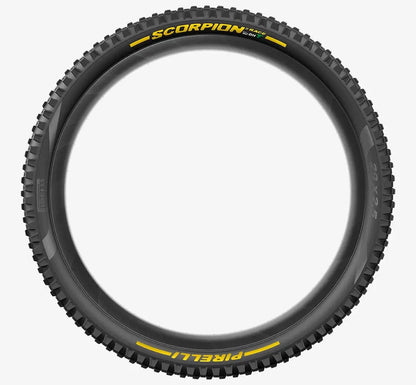 PIRELLI SCORPION RACE DH T 29x2.5 Tubeless Ready Hajtogatható Külső gumi - Fekete/Sárga 3907700