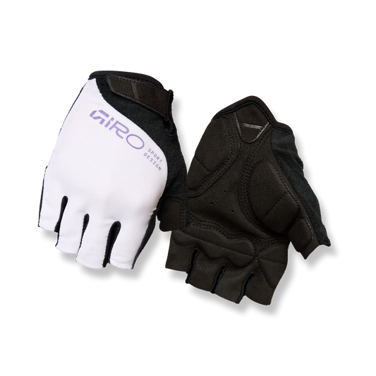 Gants Courts GIRO JAG' ETTE Femme Blanc