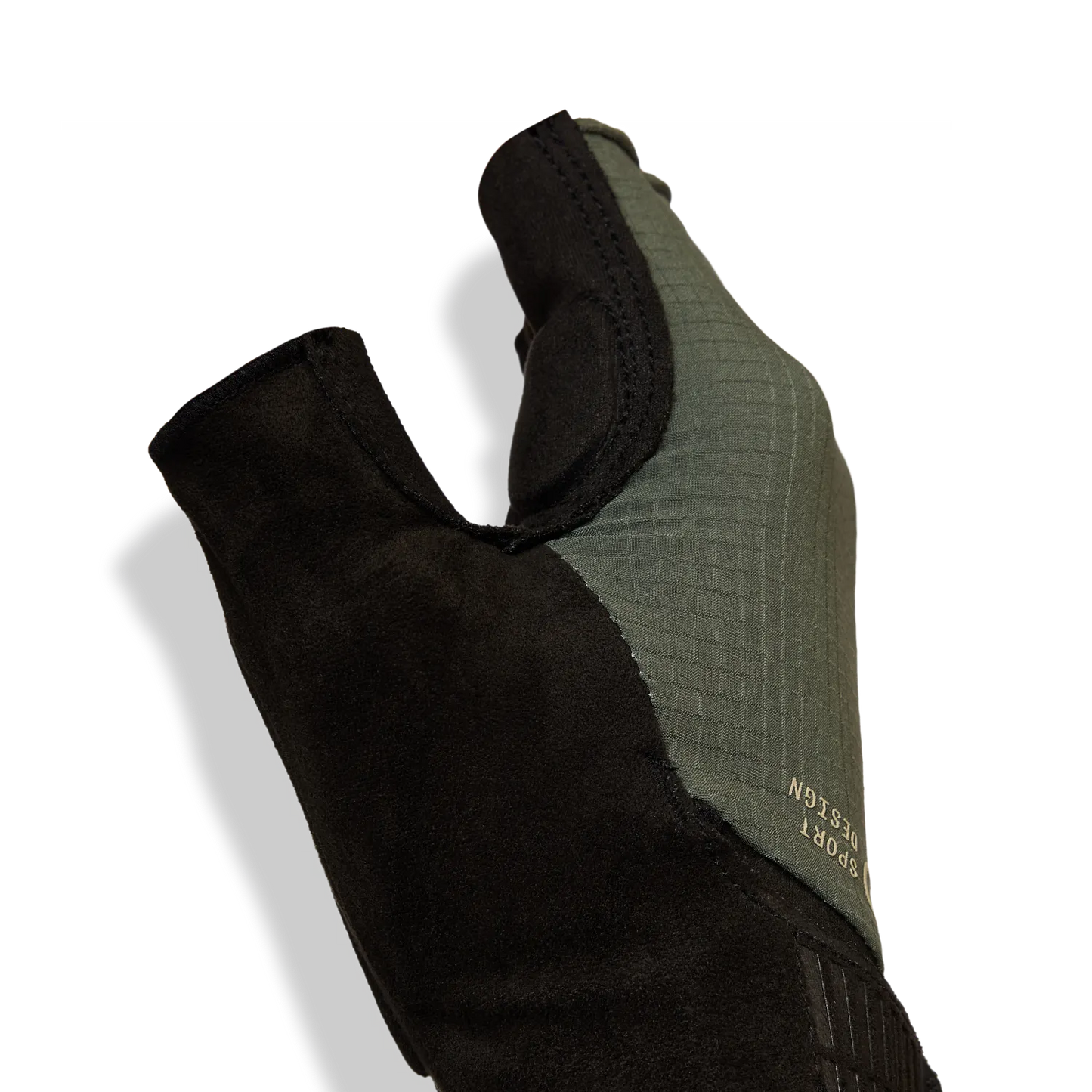 Kurze Handschuhe GIRO BRAVO II Gel Khaki