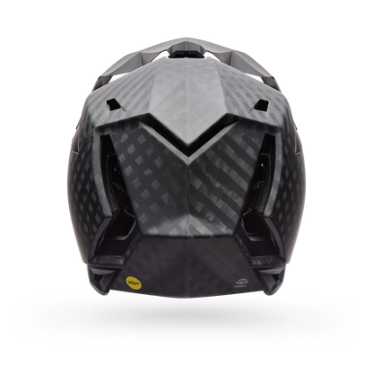 MTB Čelada BELL FULL-10 SPHERICAL CARBON SOLID Matte Black