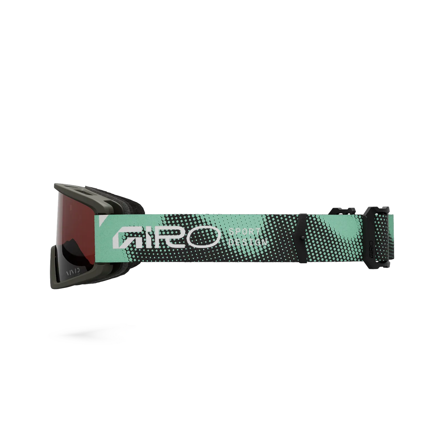 GIRO TAZZ MTB-goggles Grön VIVID-lins