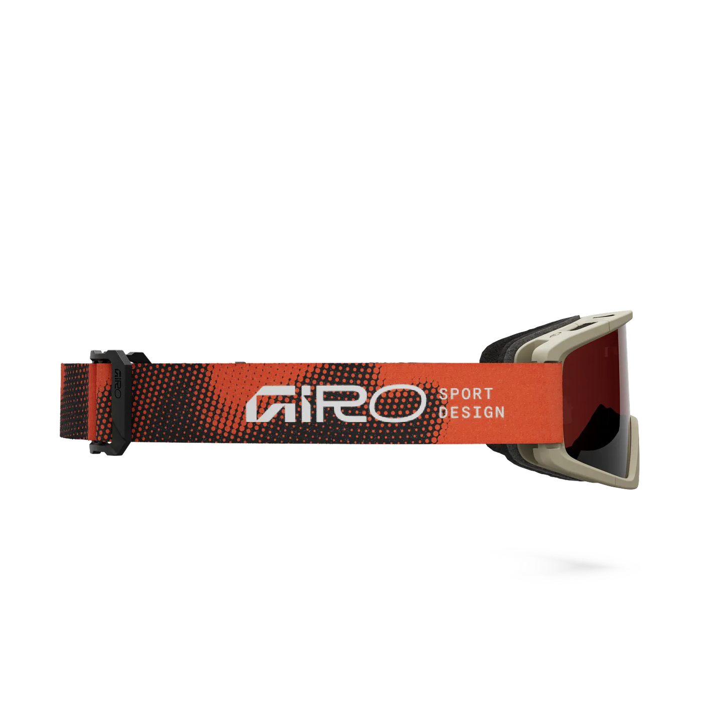Máscara GIRO TAZZ Naranja pantalla VIVID